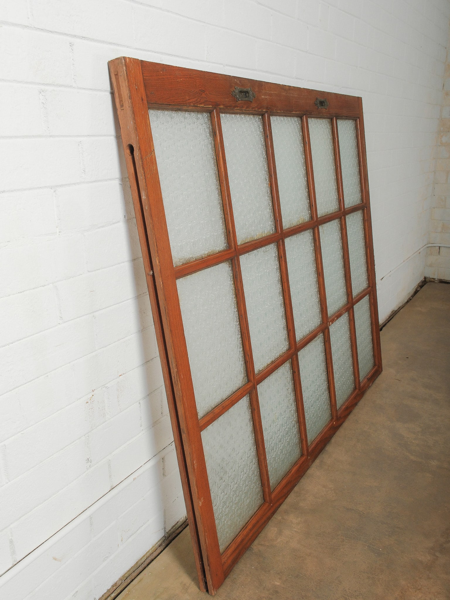 Large Multi-Pane Wood Window Frame - 8
