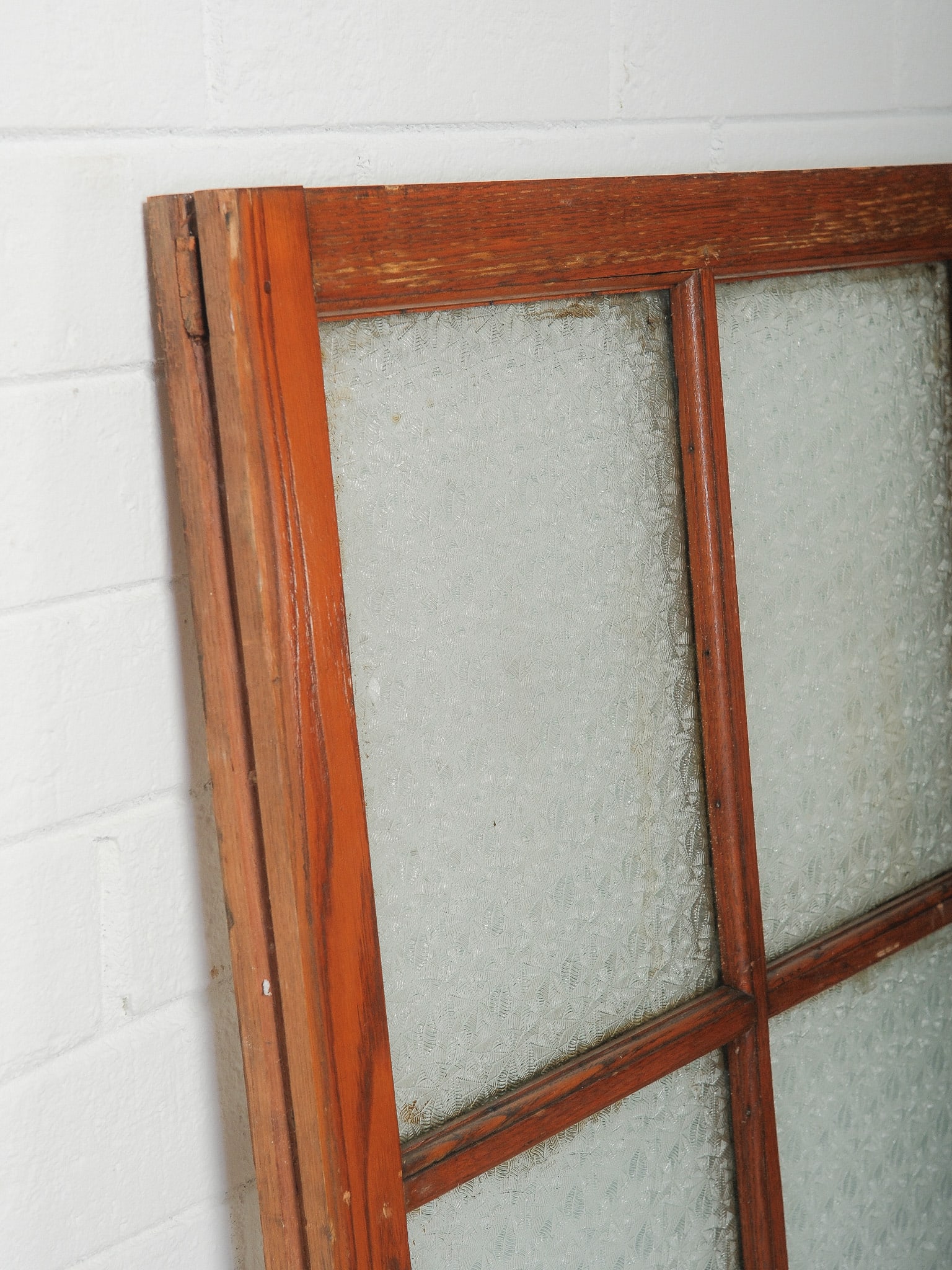Large Multi-Pane Wood Window Frame - 3