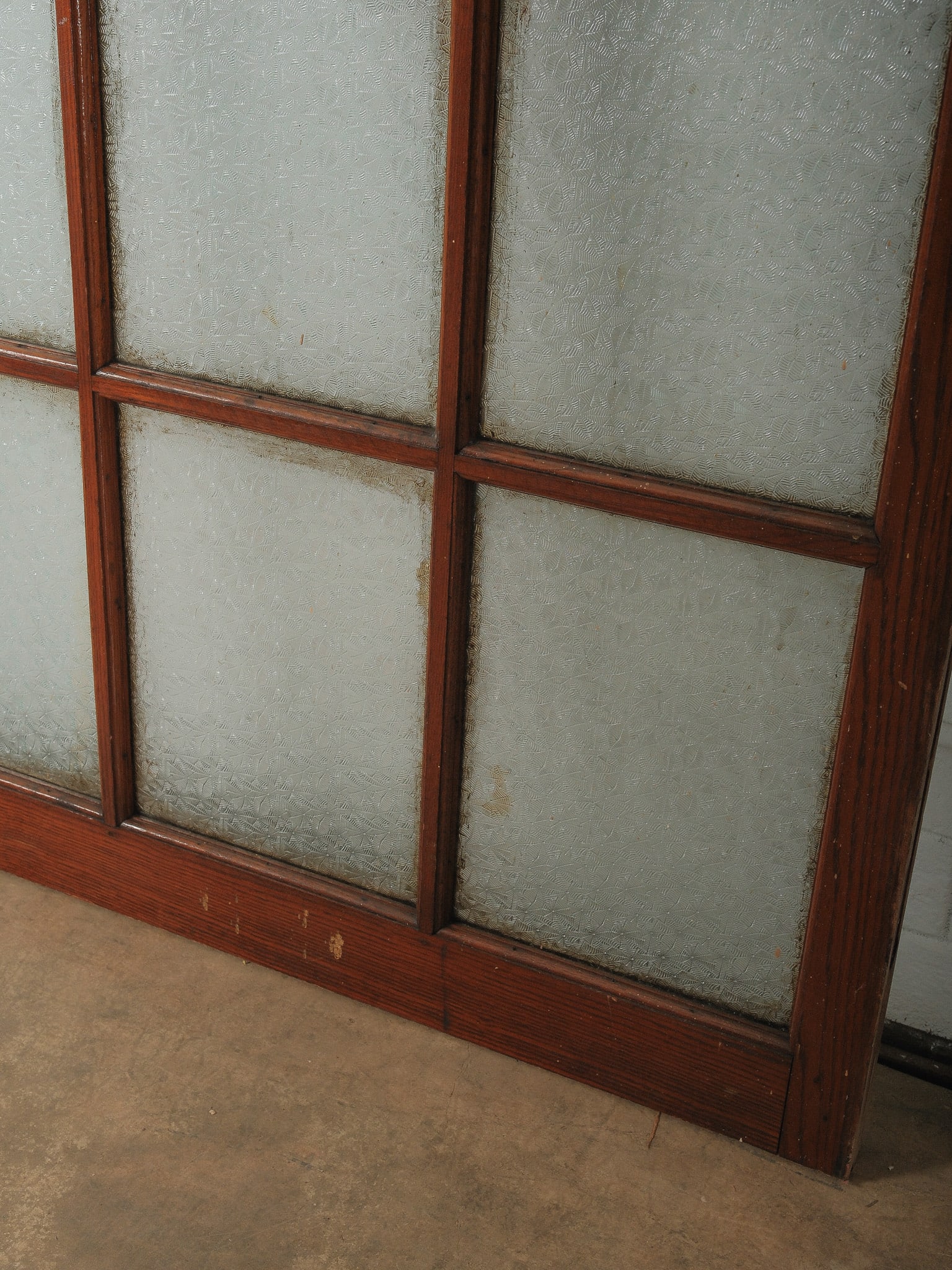 Large Multi-Pane Wood Window Frame - 4