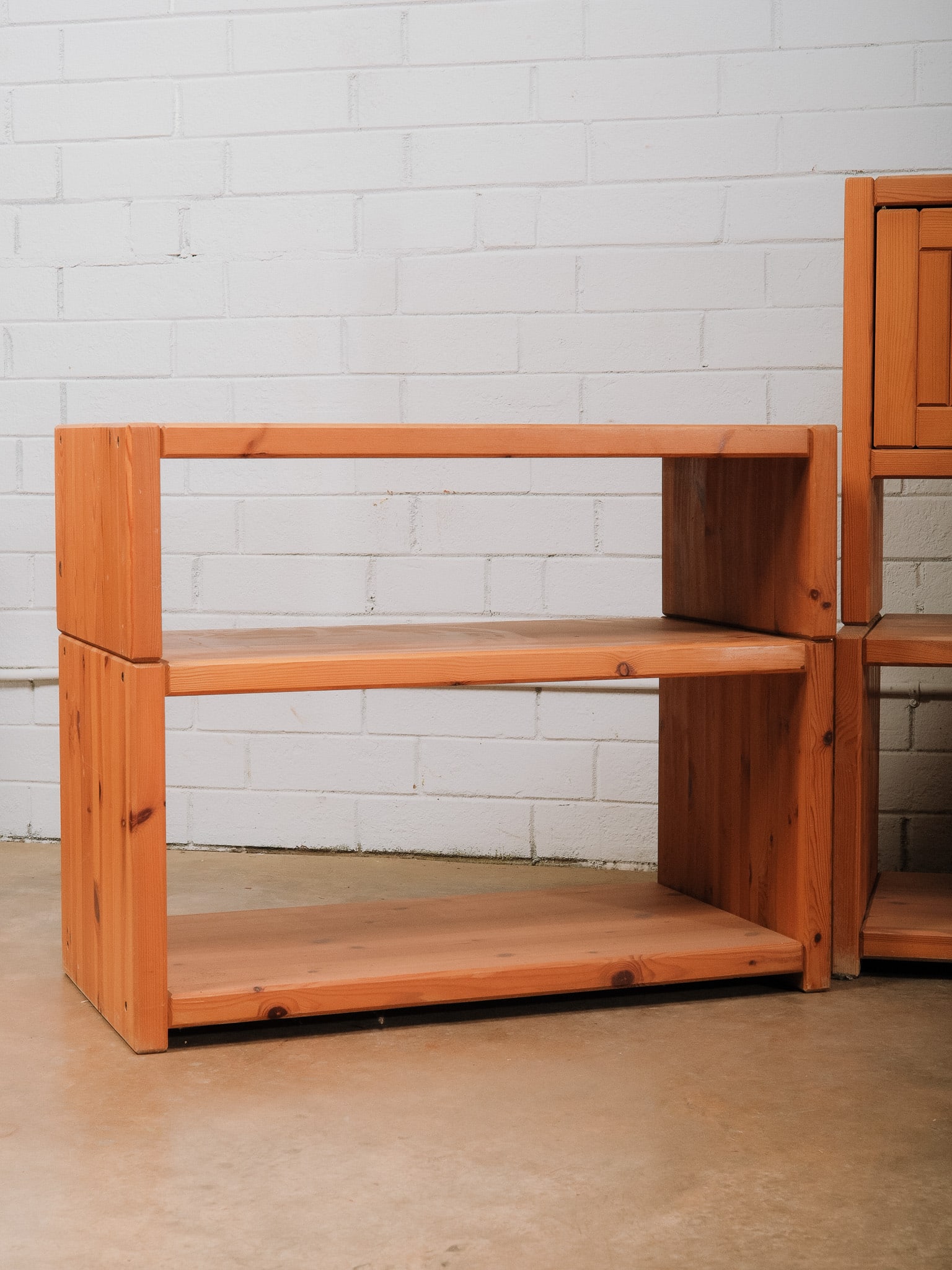 Modular Mid-Century Modern Stacking Wall Unit - 11