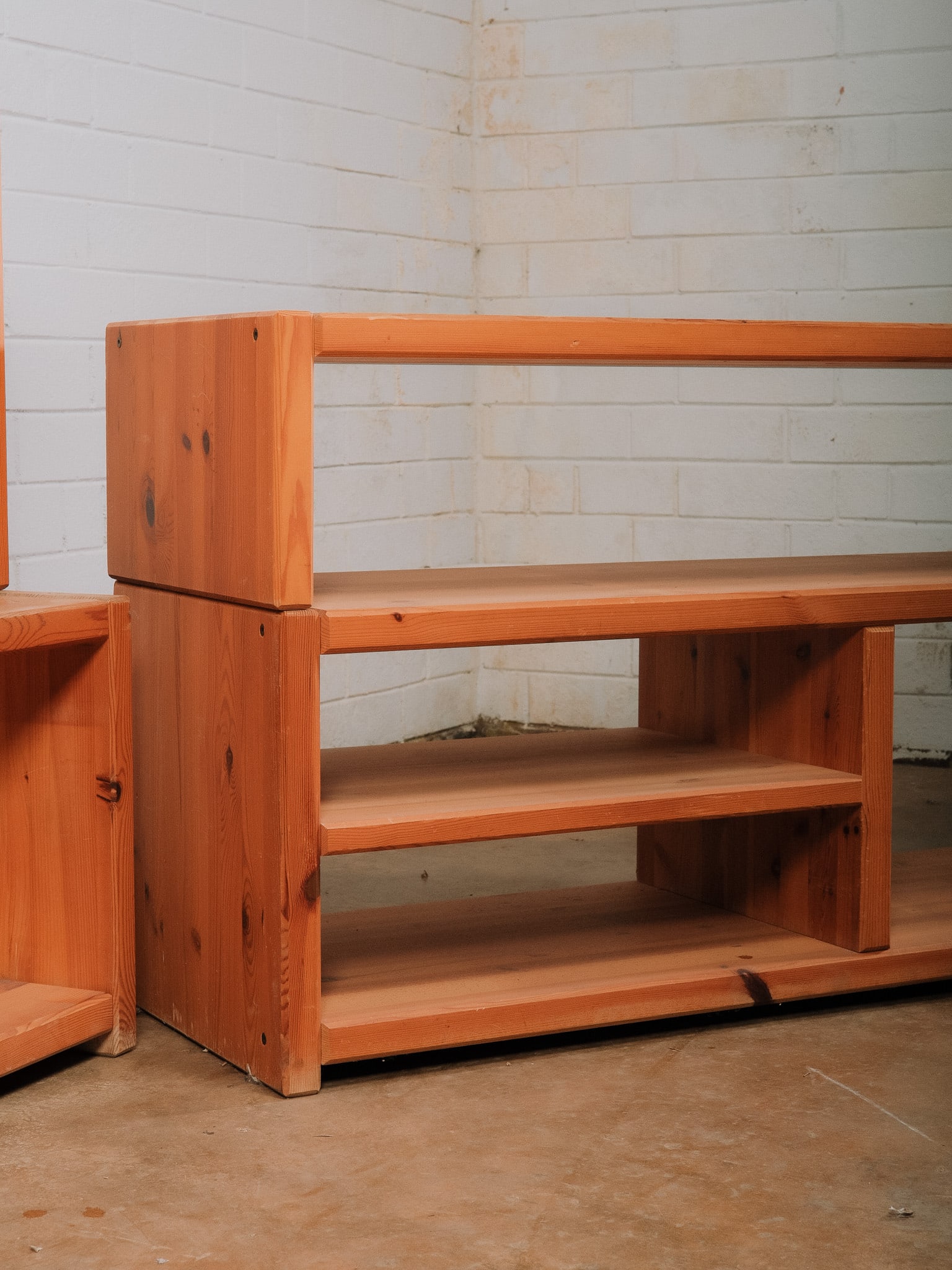 Modular Mid-Century Modern Stacking Wall Unit - 9
