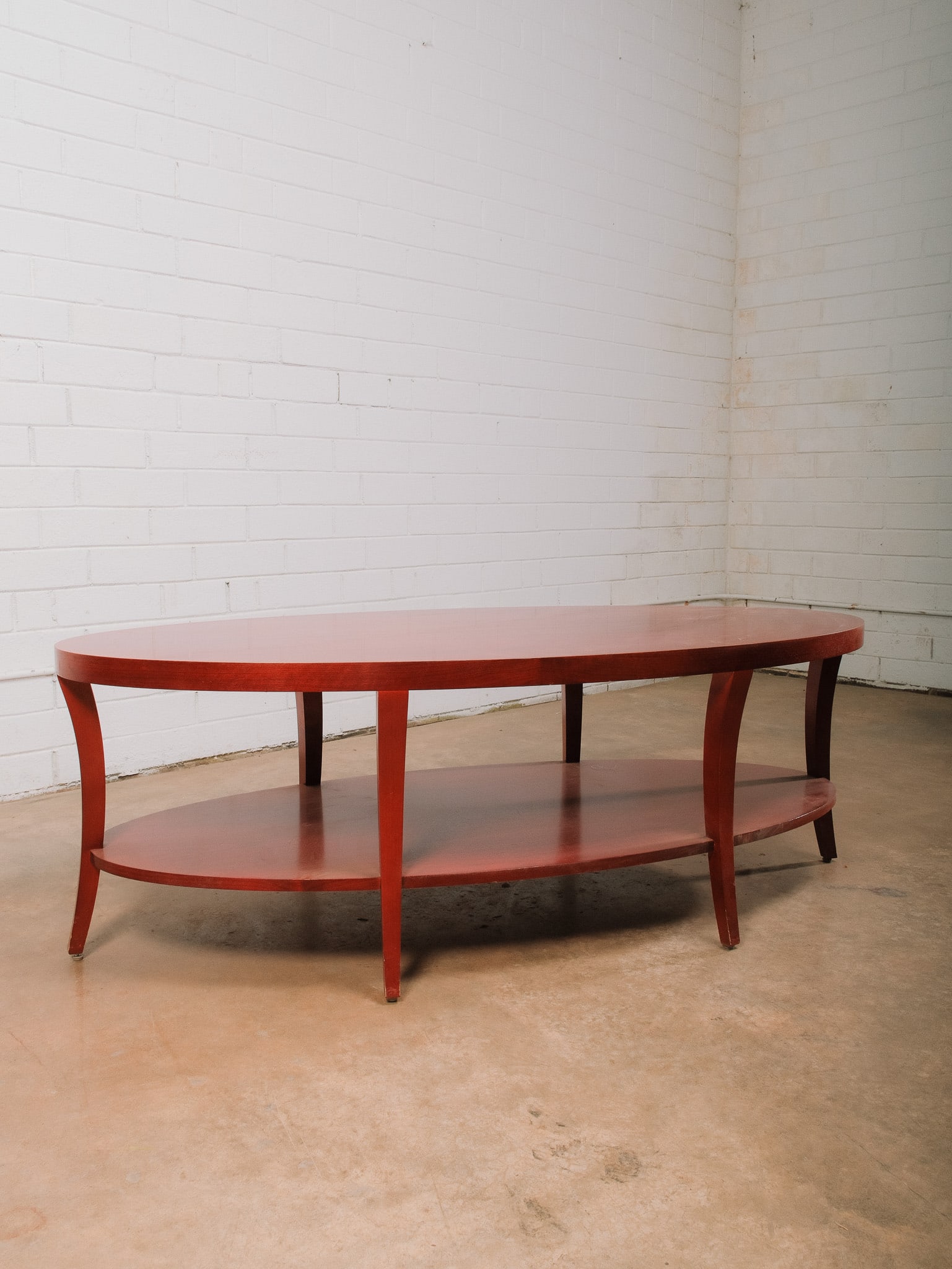 Contemporary Oval Coffee Table - 3