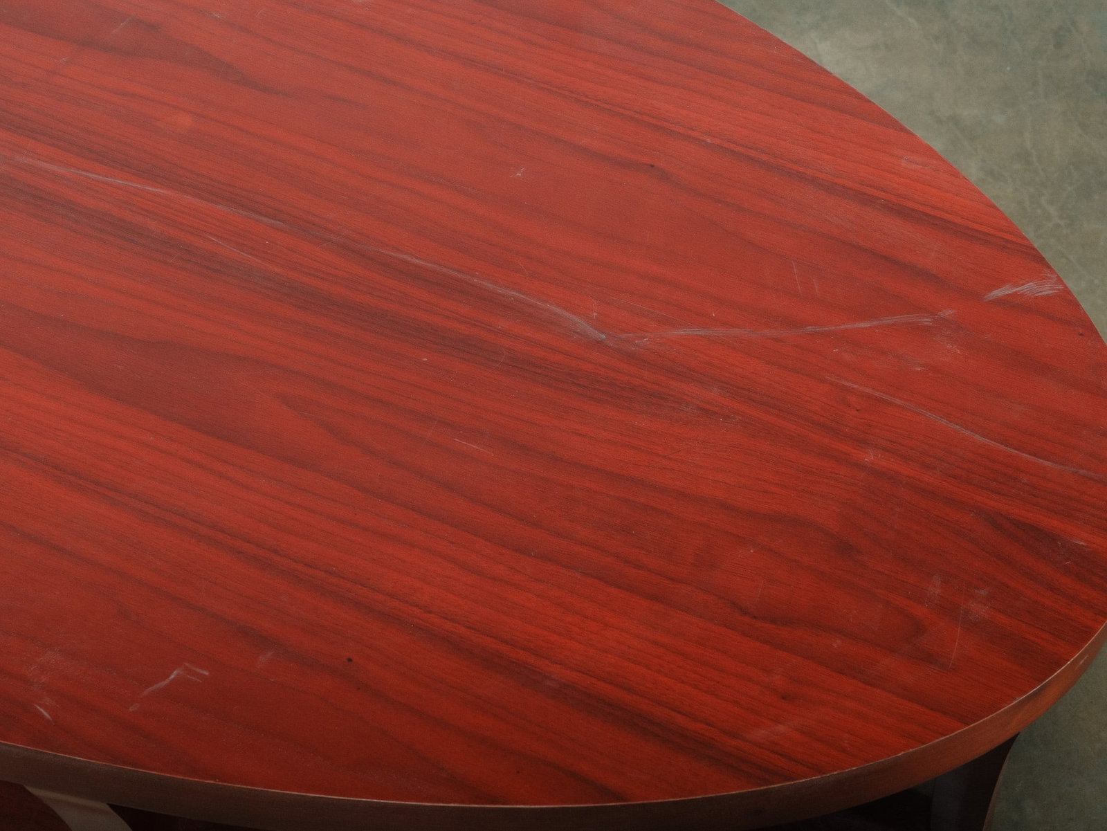 Contemporary Oval Coffee Table - 6