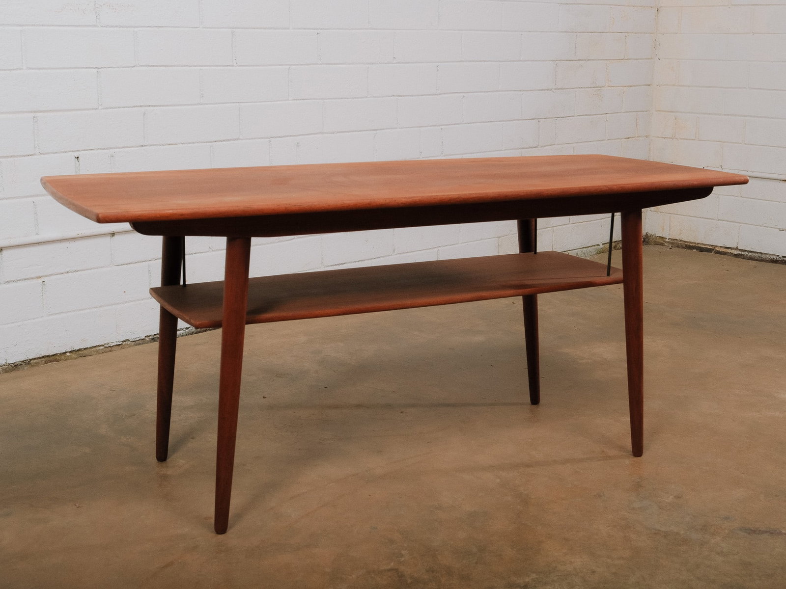 MCM Coffee Table with Lower Shelf - 3