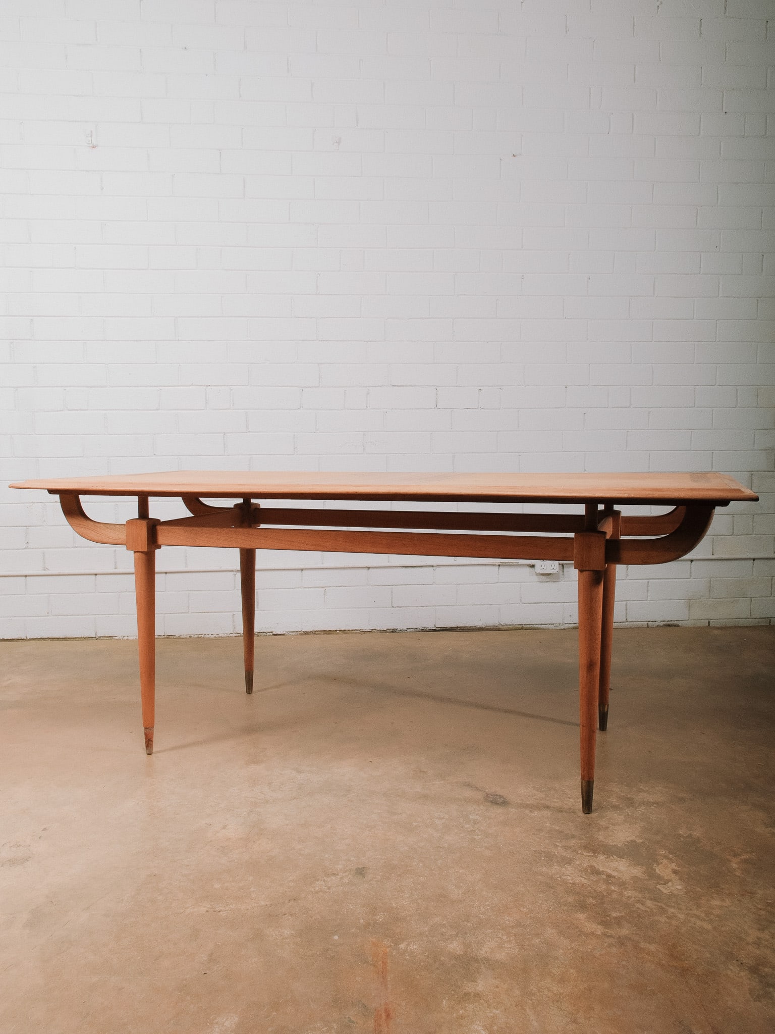 MCM Wood Dining Table - 2