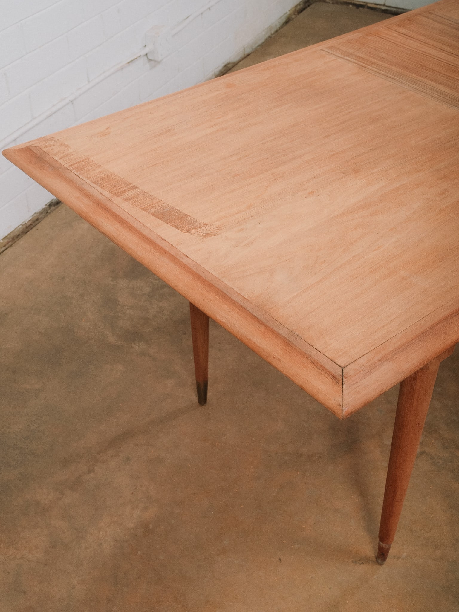 MCM Wood Dining Table - 7