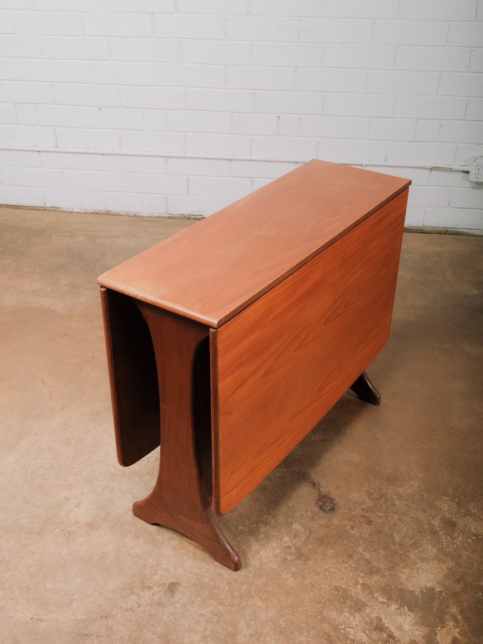 Mid-Century Drop Leaf Dining Table - 4