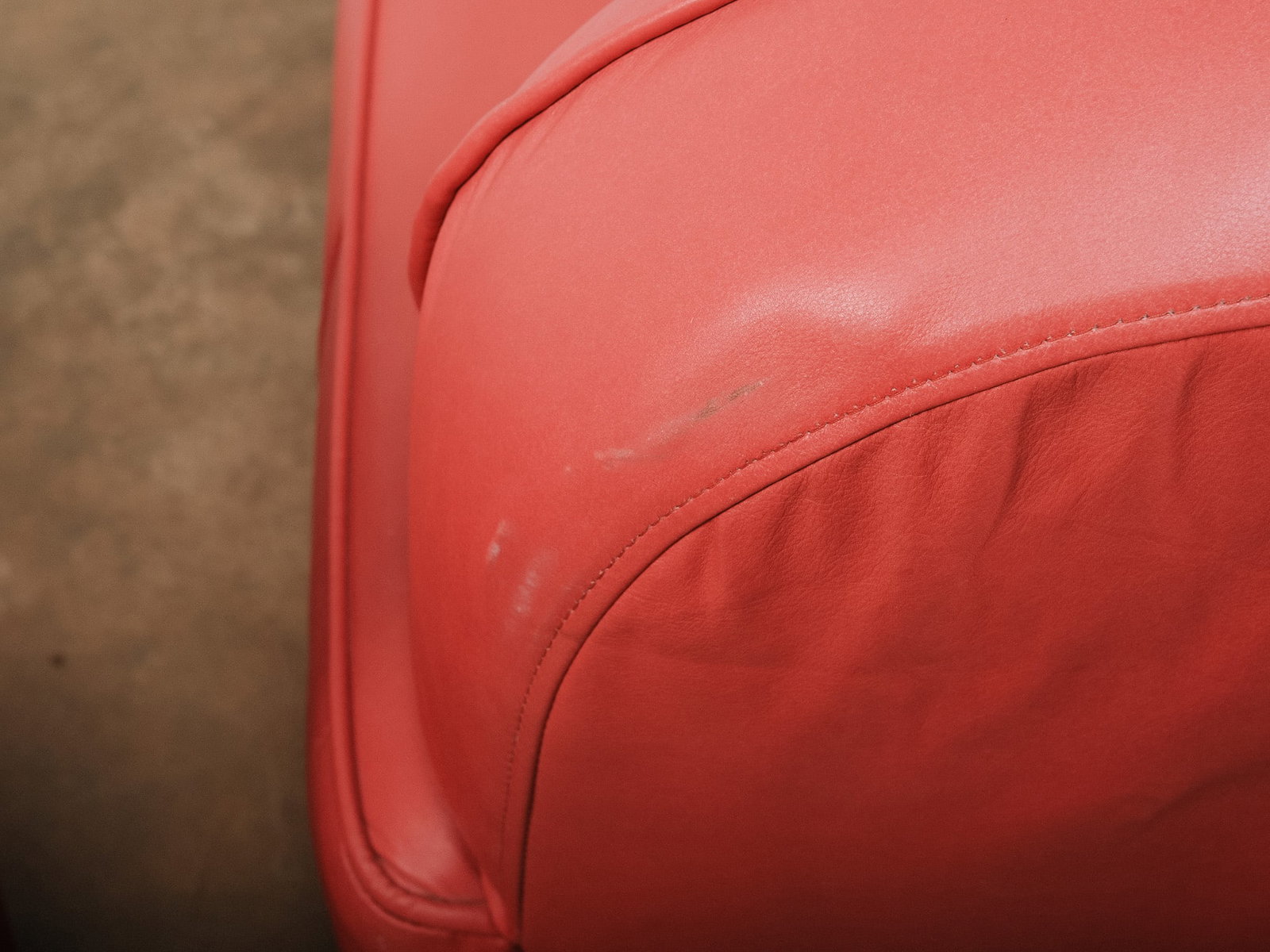 Red Leather Chairs - 9