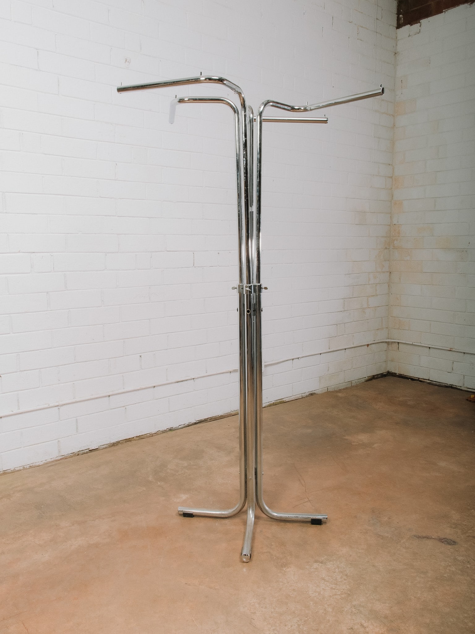 Chrome Garment Rack - 2