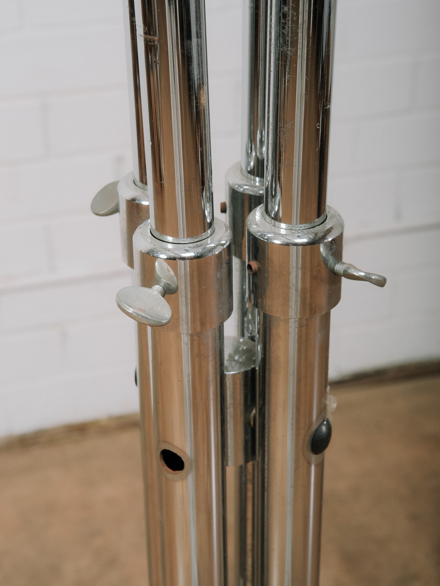 Chrome Garment Rack - 3