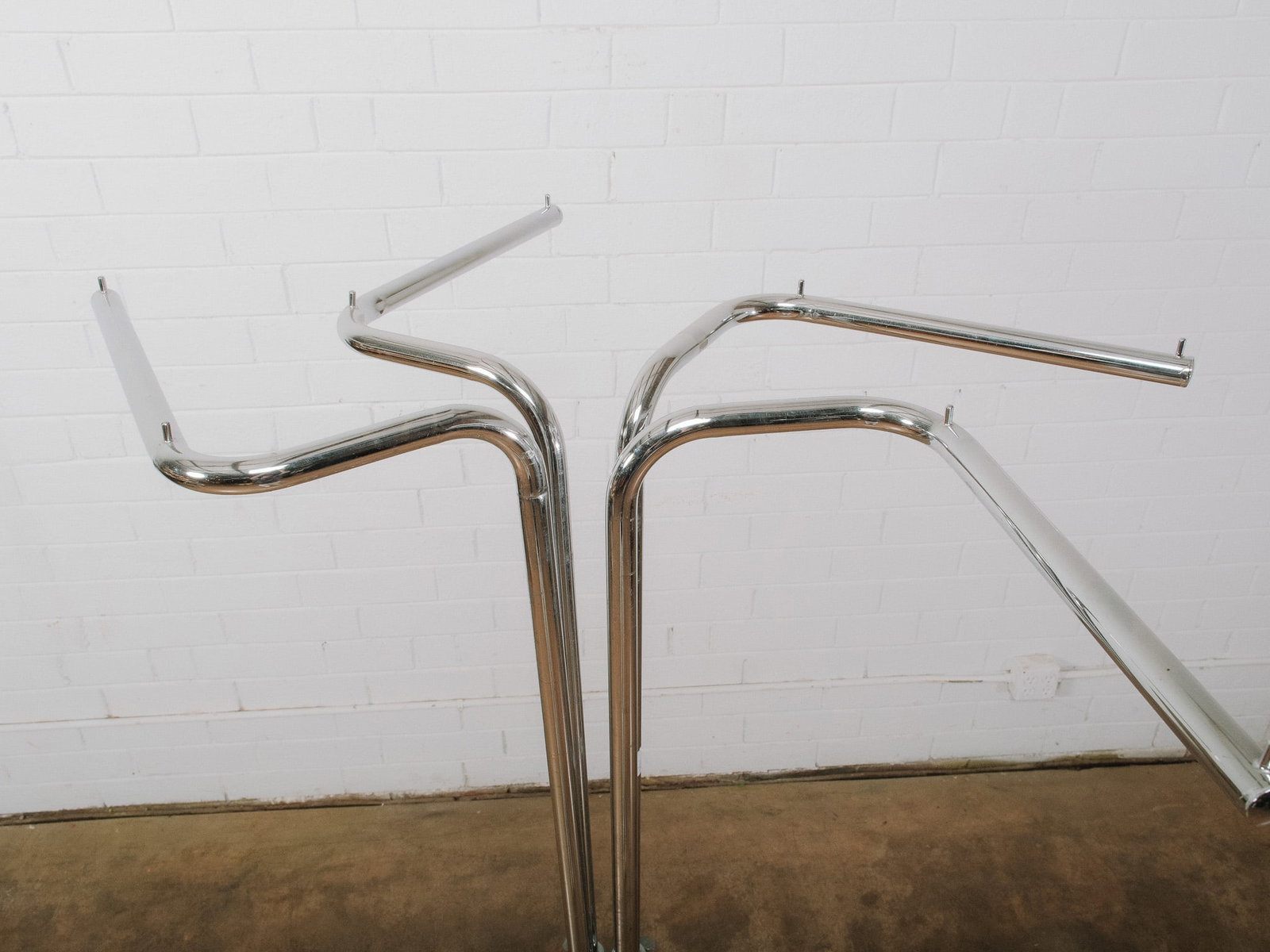 Chrome Garment Rack - 7