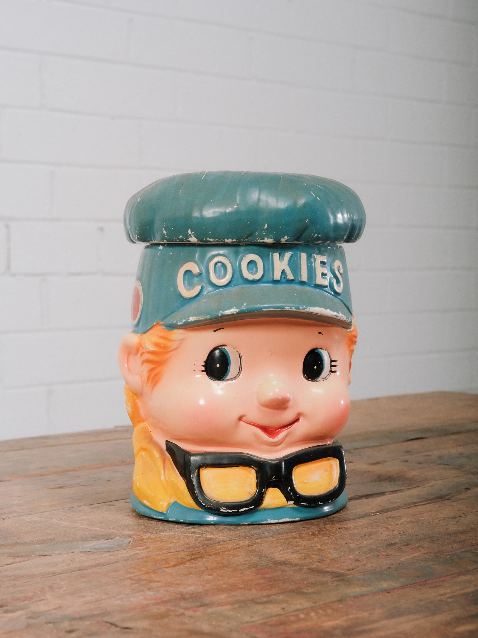 Vintage Boy Cookie Jar - 2