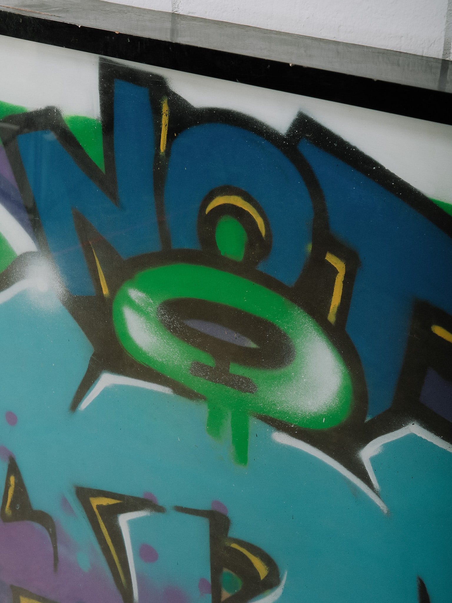 Framed Graffiti Style Artwork - 5