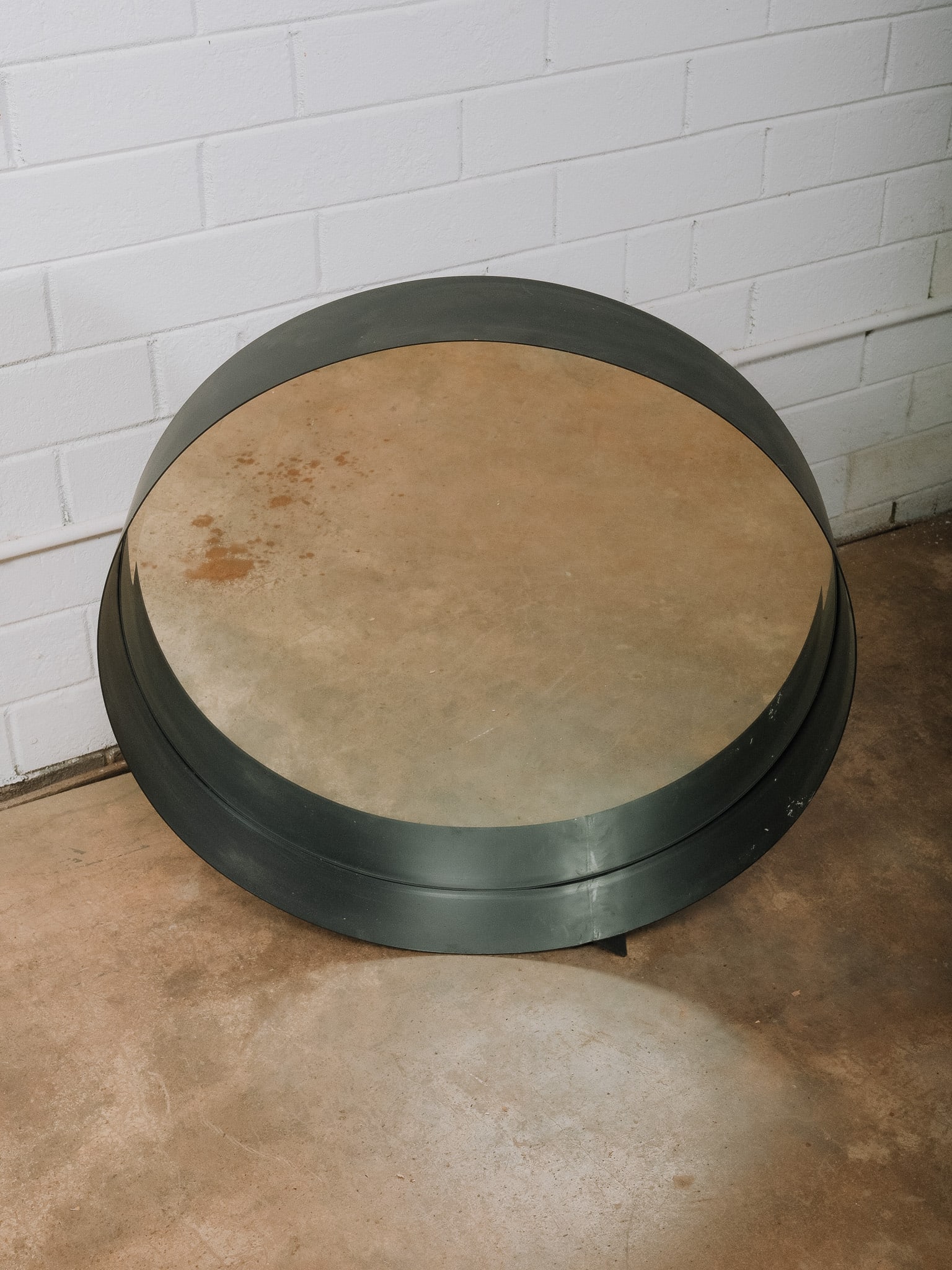 Modern Round Black Wall Mirror - 4