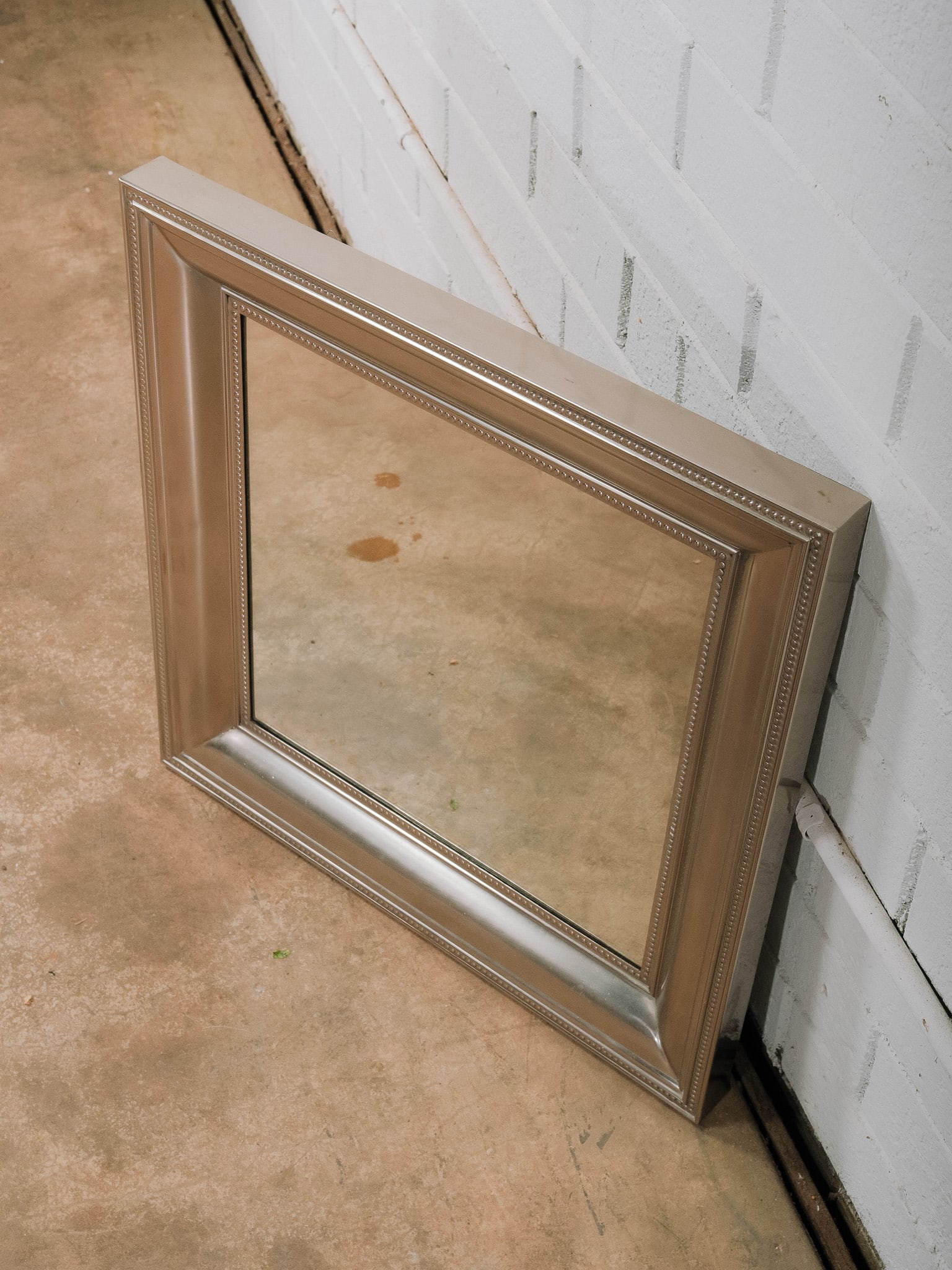 Silver Framed Wall Mirror - 3