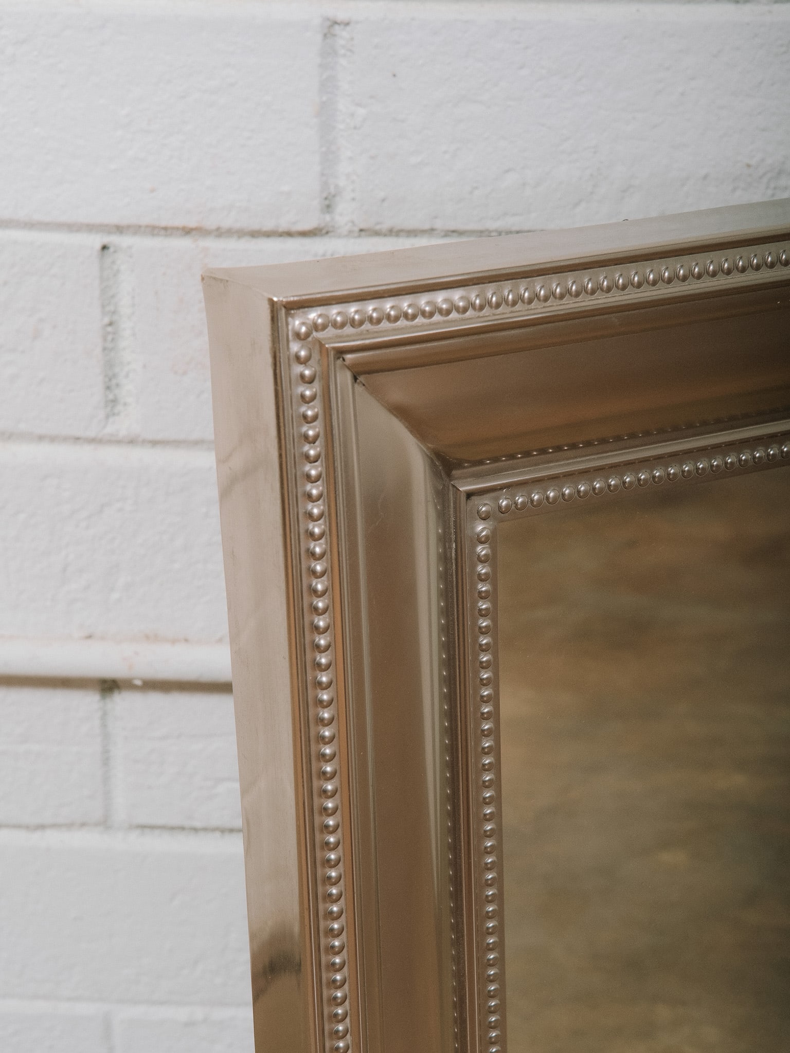 Silver Framed Wall Mirror - 4