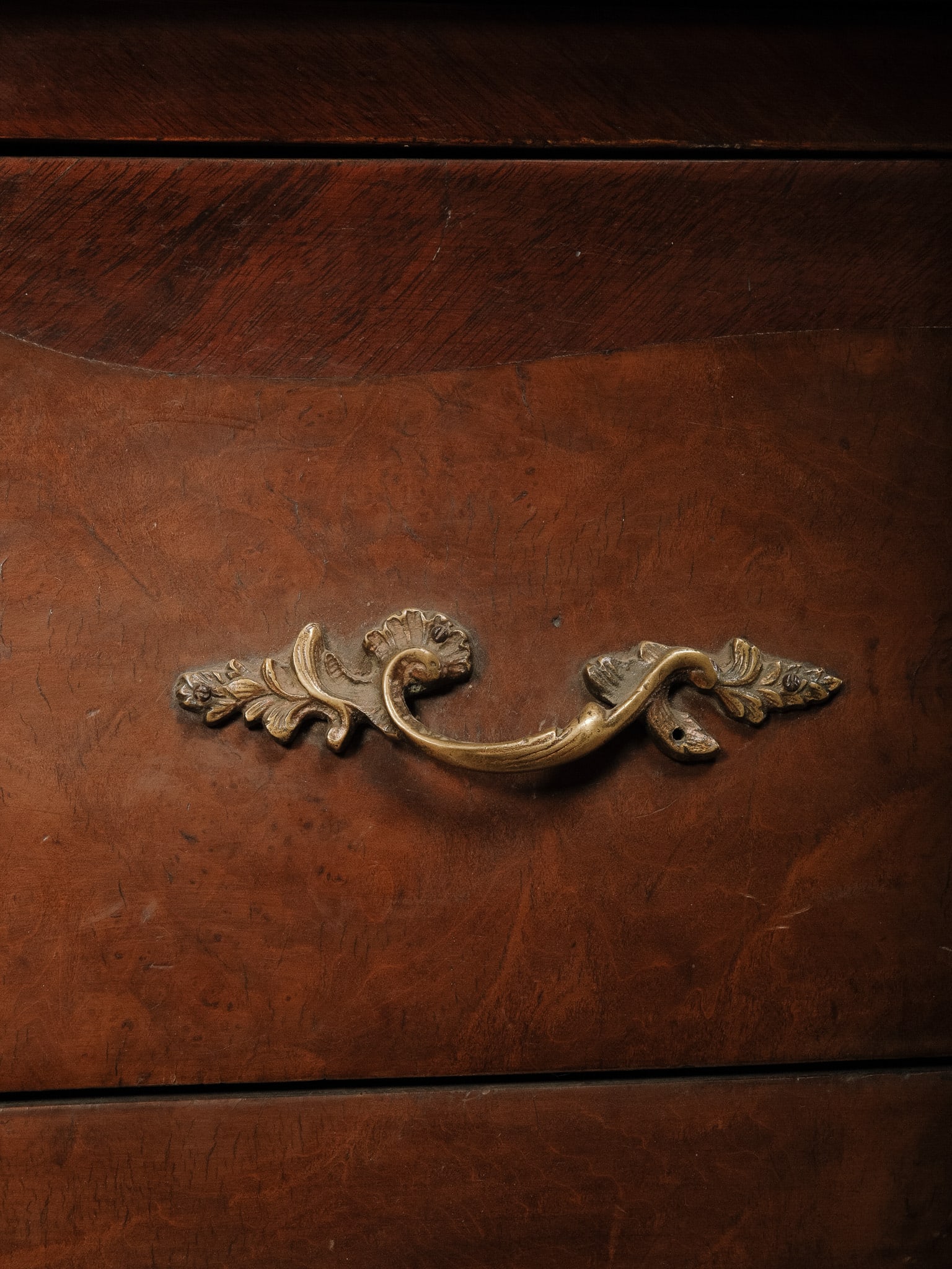 Marble Top Bombe Chest - 7