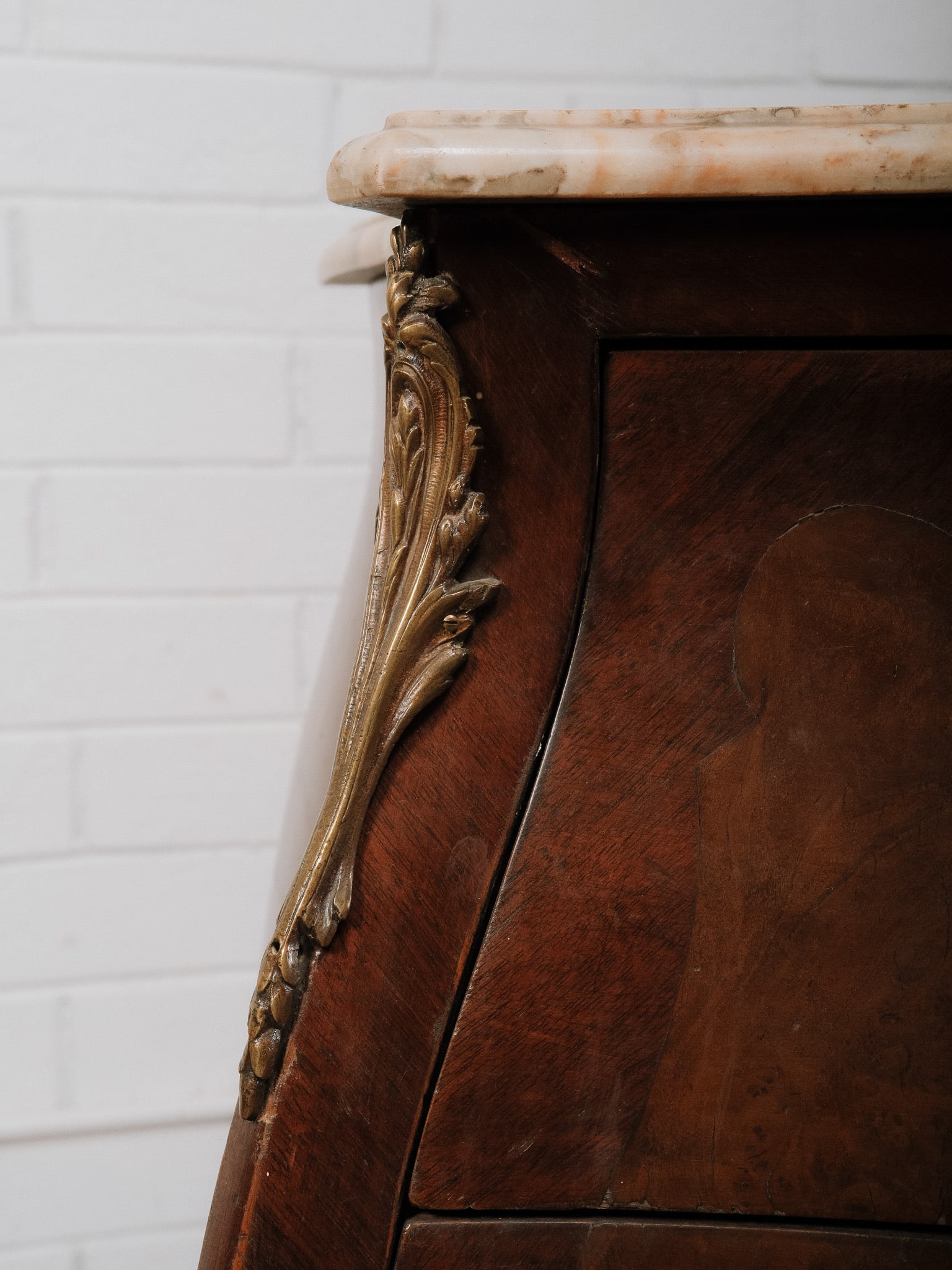Marble Top Bombe Chest - 9