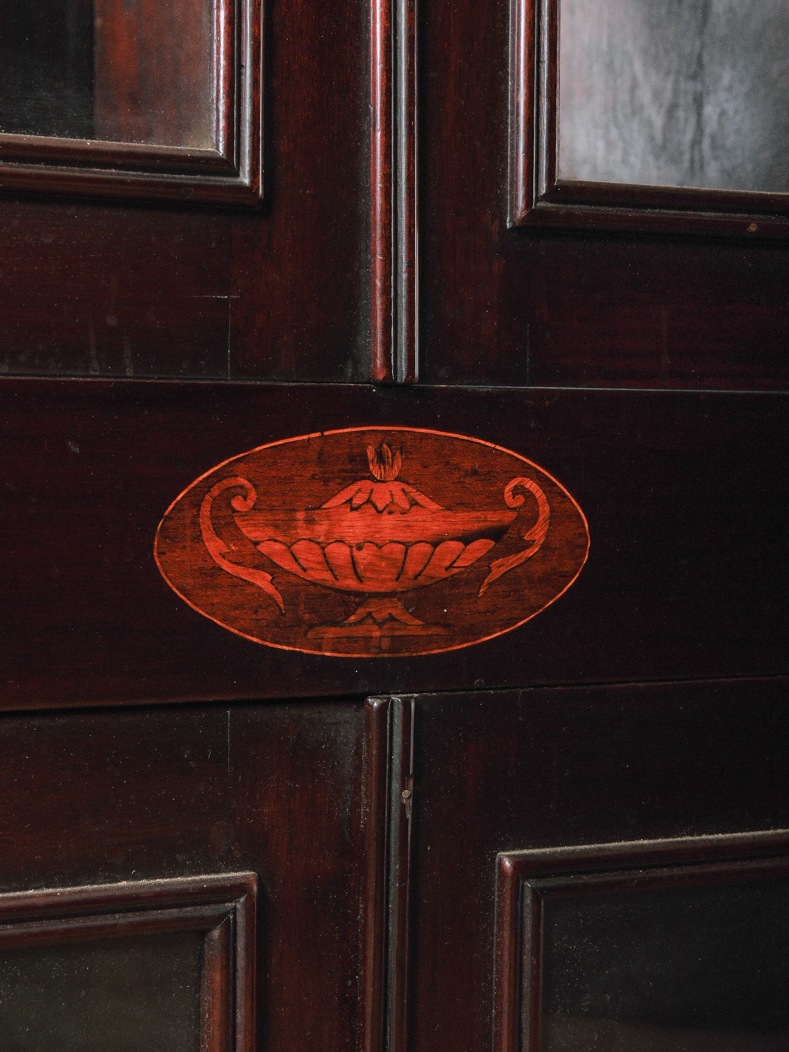 Mahogany Corner Cabinet - 6