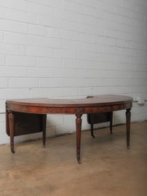 Crescent Drop-Leaf Writing Table - 3