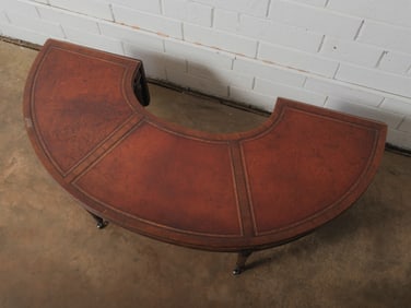 Crescent Drop-Leaf Writing Table - 4