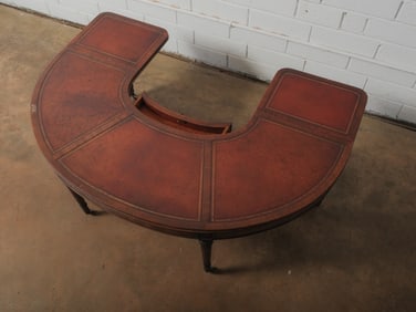 Crescent Drop-Leaf Writing Table - 5