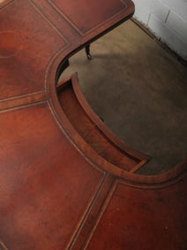 Crescent Drop-Leaf Writing Table - 6