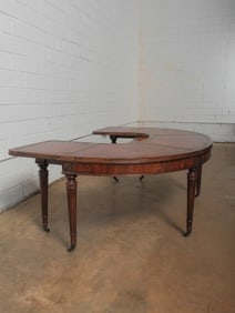 Crescent Drop-Leaf Writing Table - 7