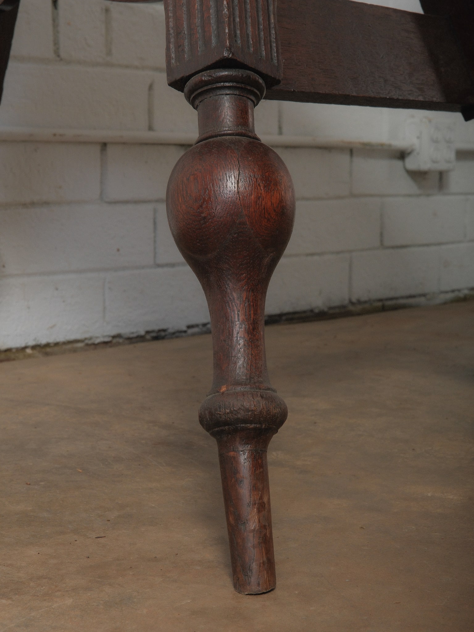 Oak Polygon Gateleg Table - 6