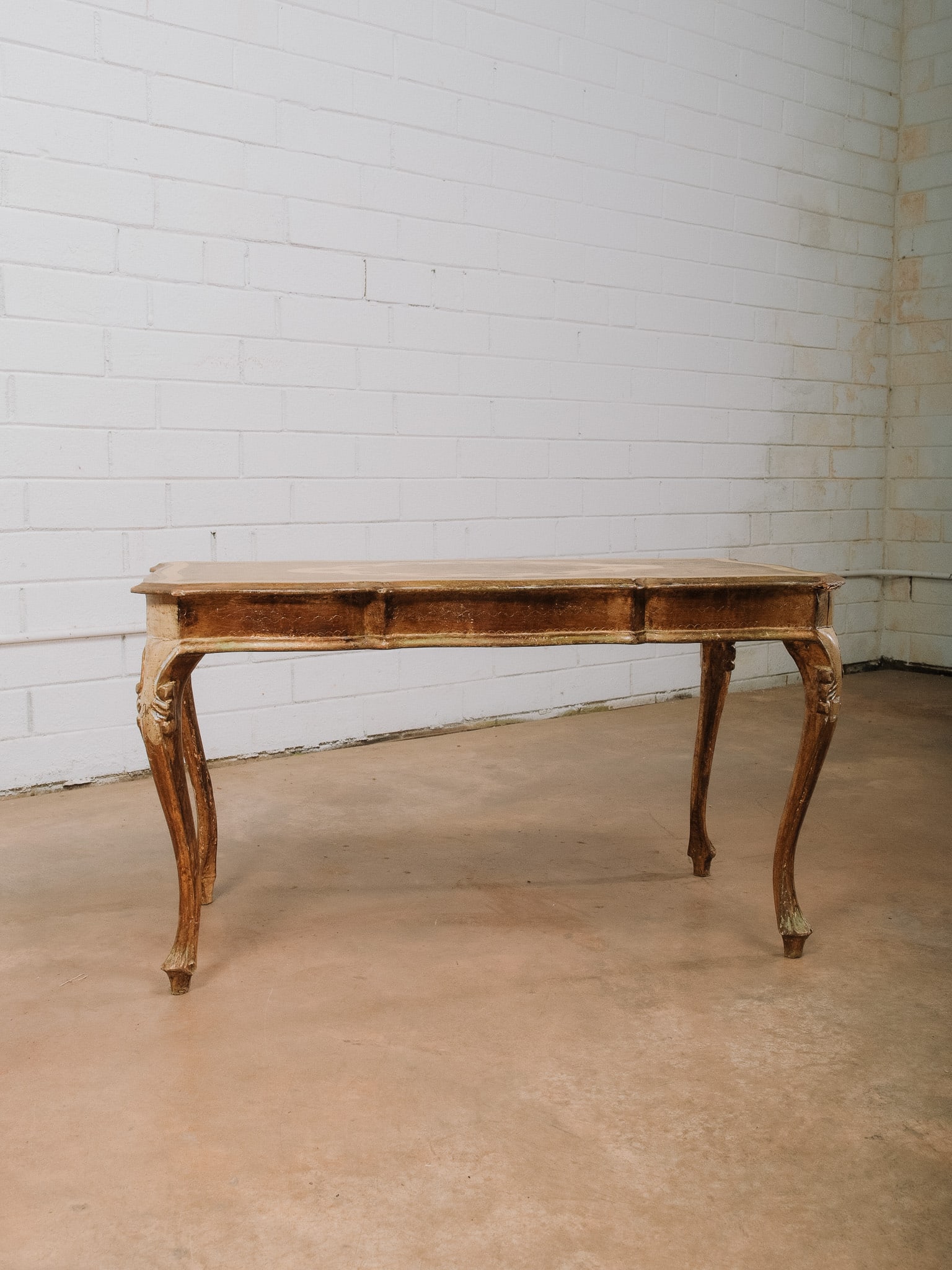 Venetian Style Painted Coffee Table - 2