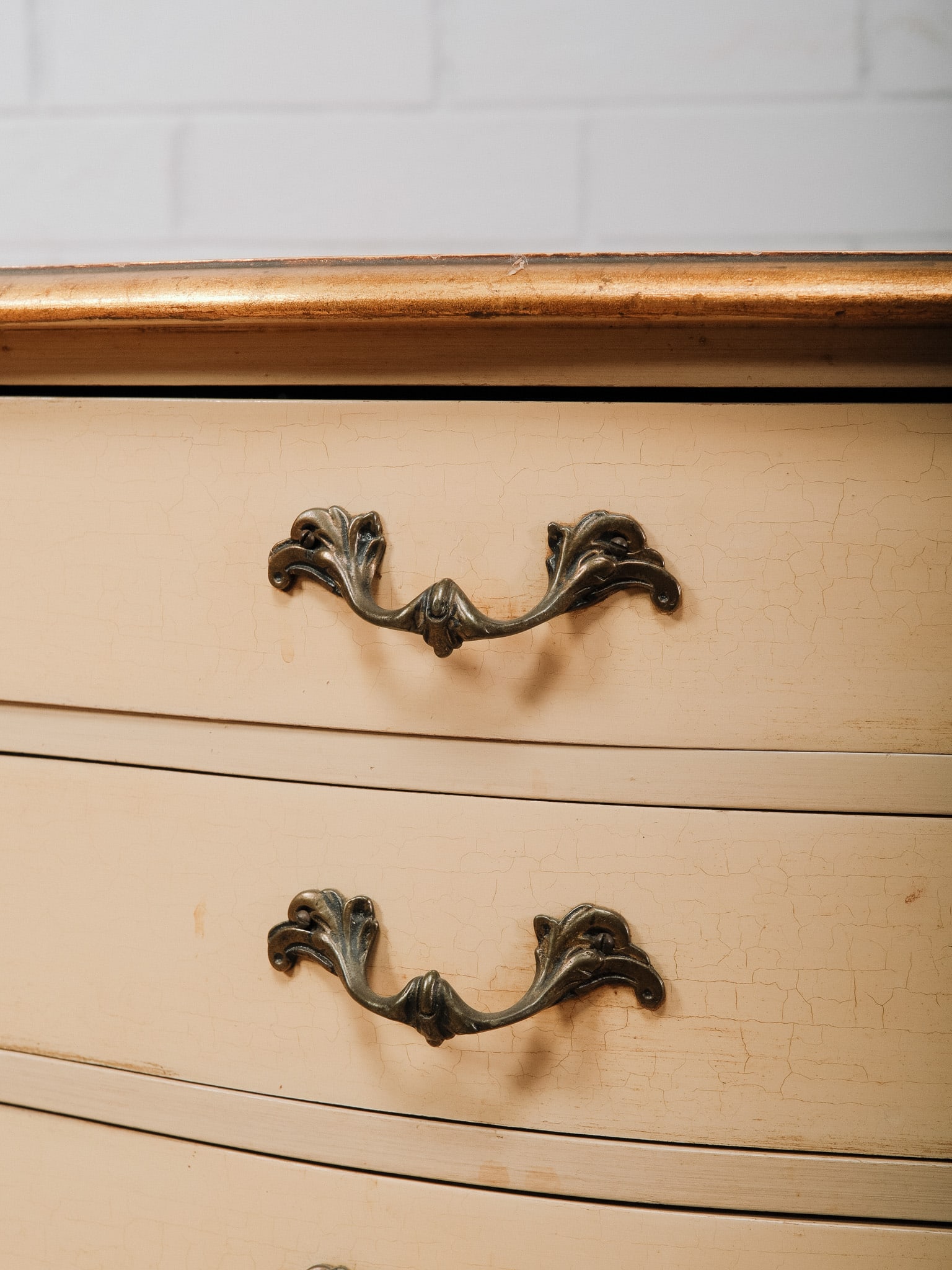 French Provincial Three-Drawer Chest - 4