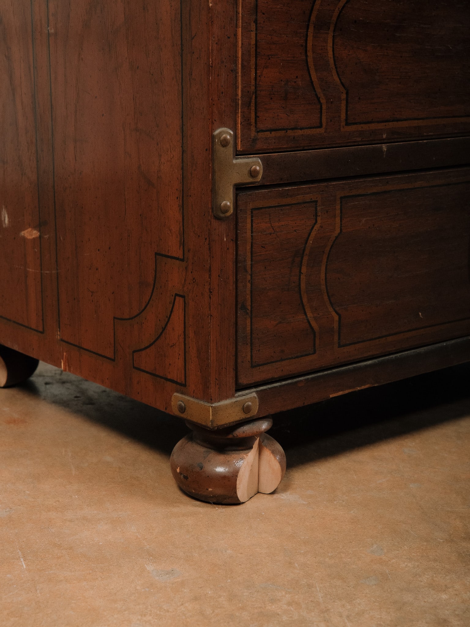 Campaign Style Nightstands - 4