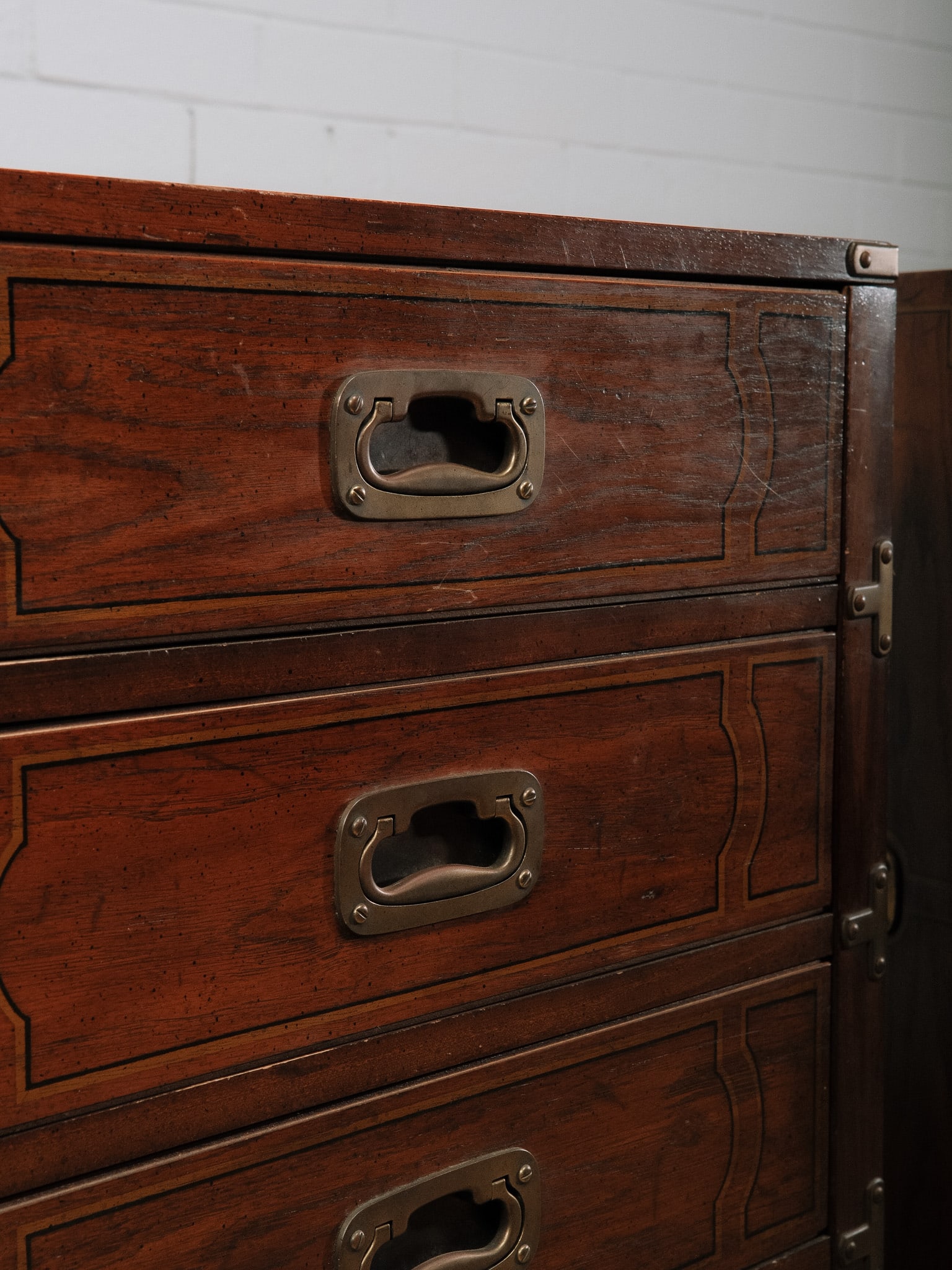 Campaign Style Nightstands - 5