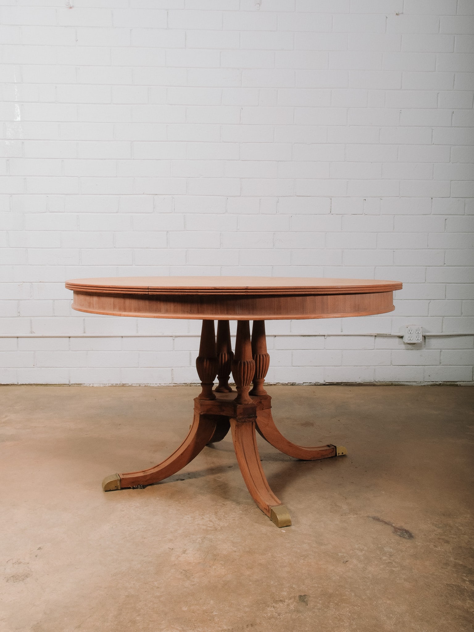Burlwood Round Dining Table - 2