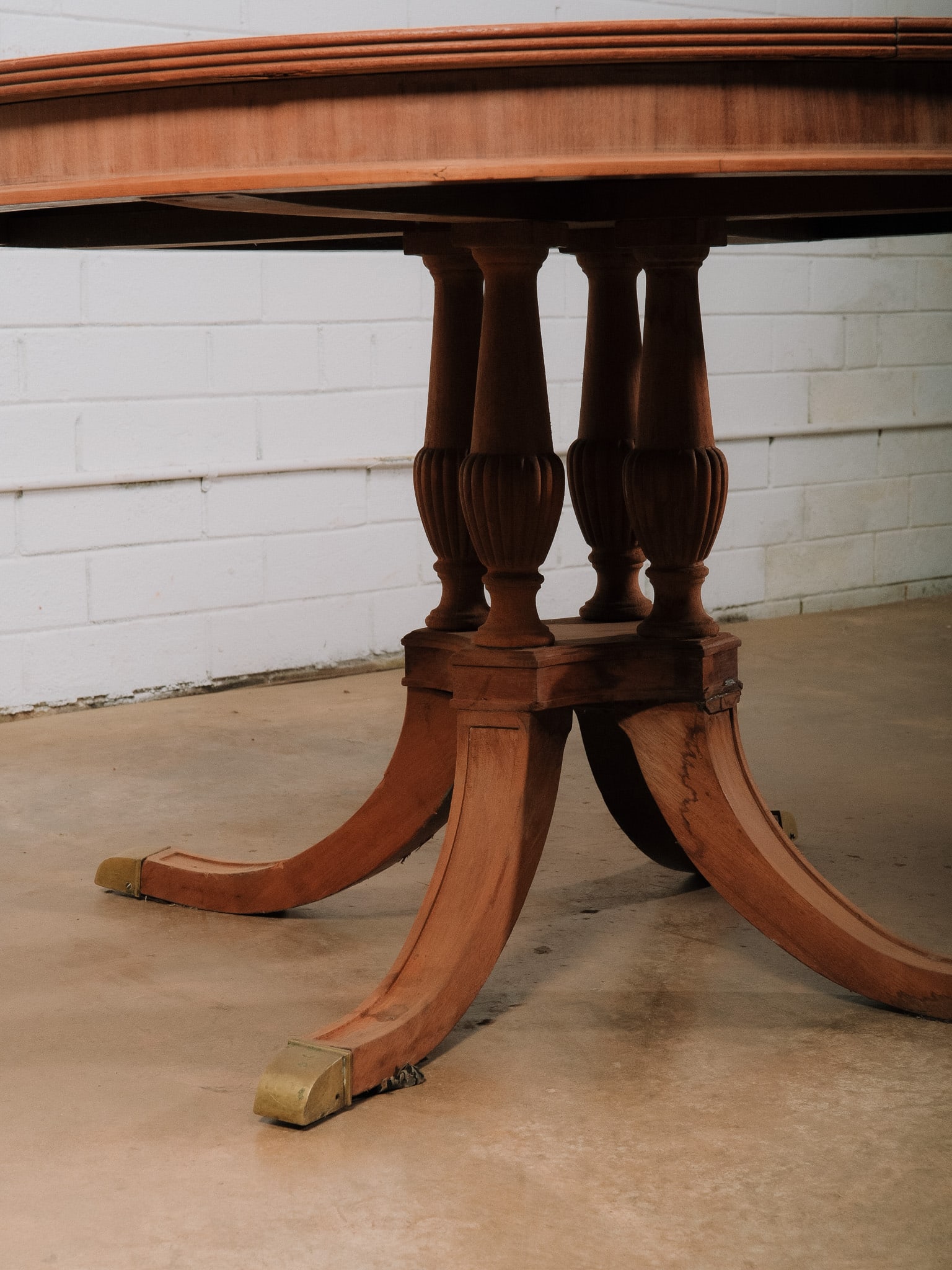Burlwood Round Dining Table - 3