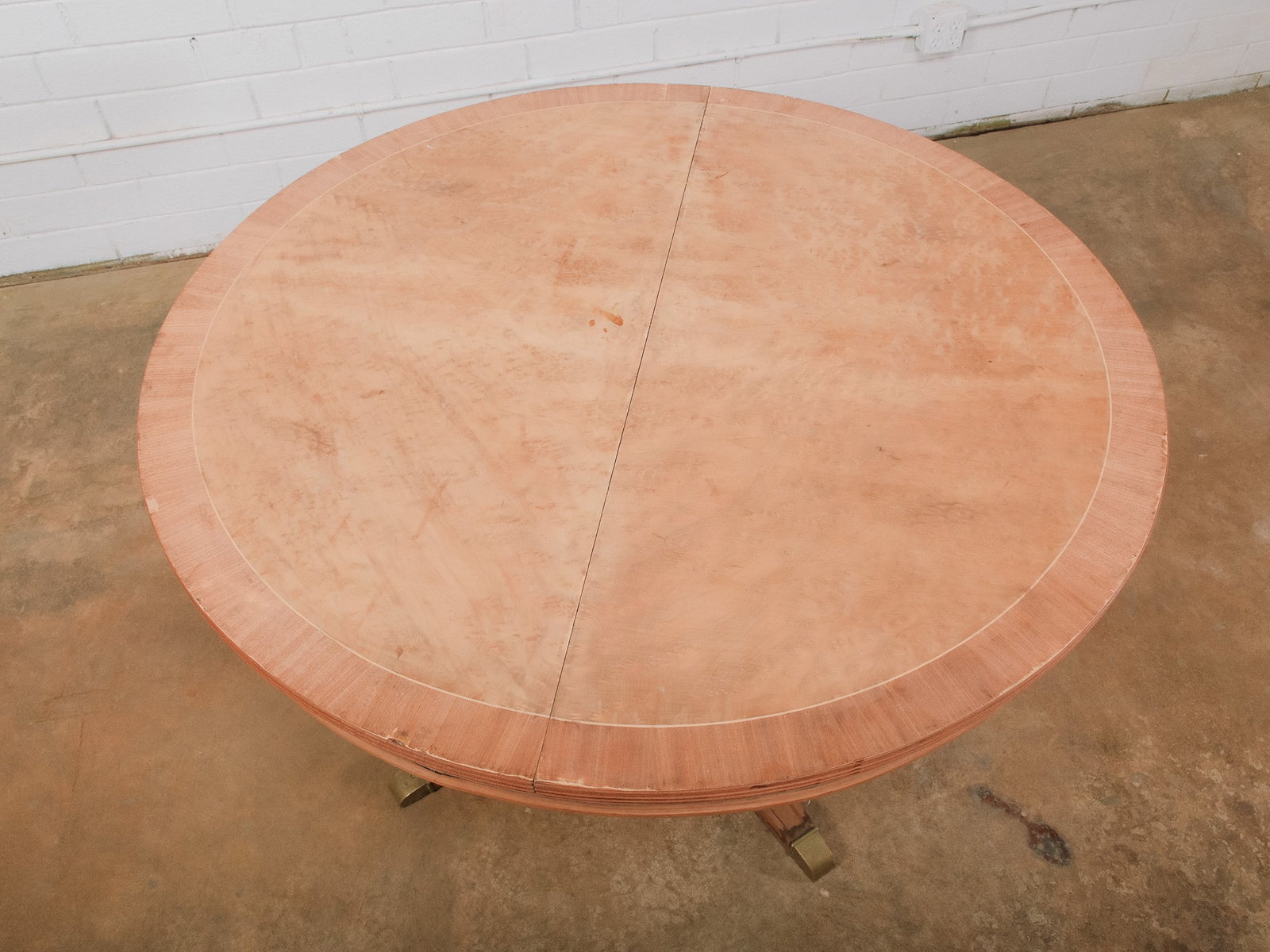 Burlwood Round Dining Table - 7