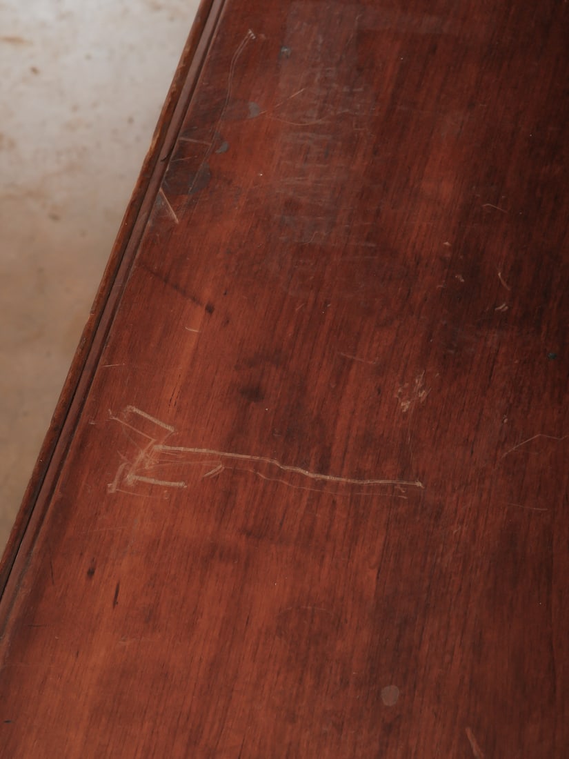 Antique Drop-Leaf Dining Table - 6