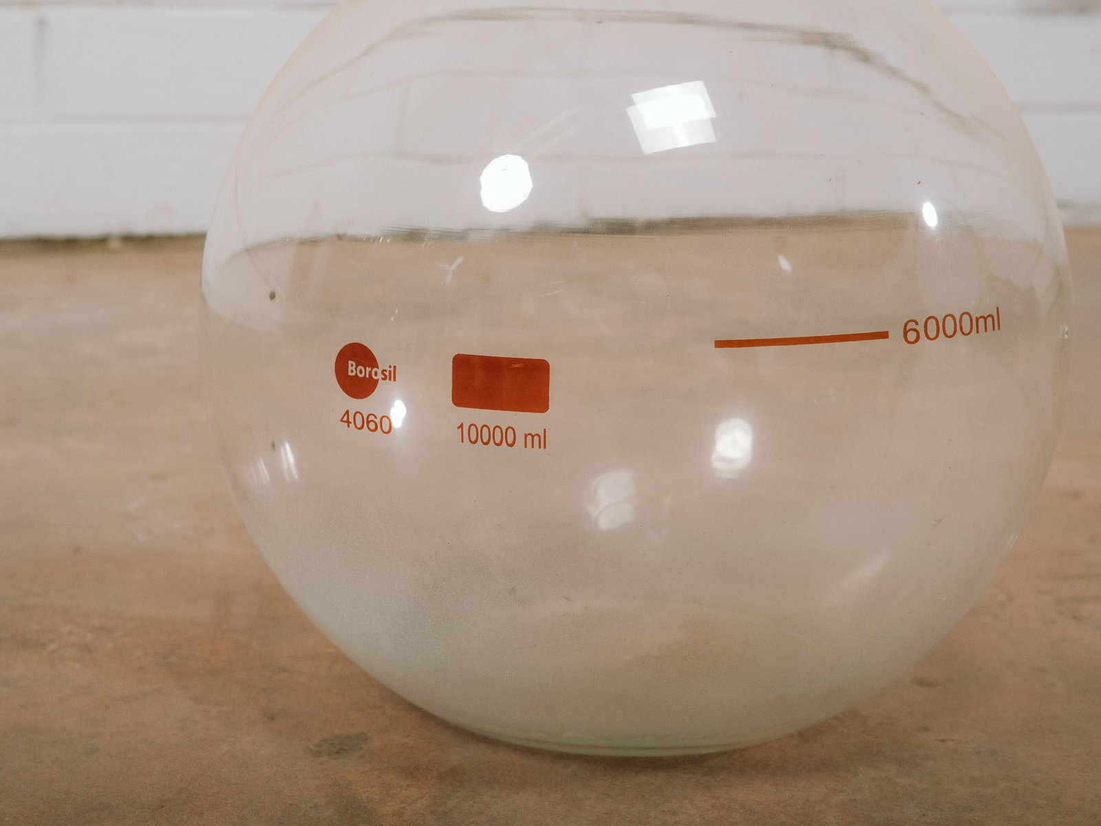 Large 6000mL Laboratory Glass Flask - 3