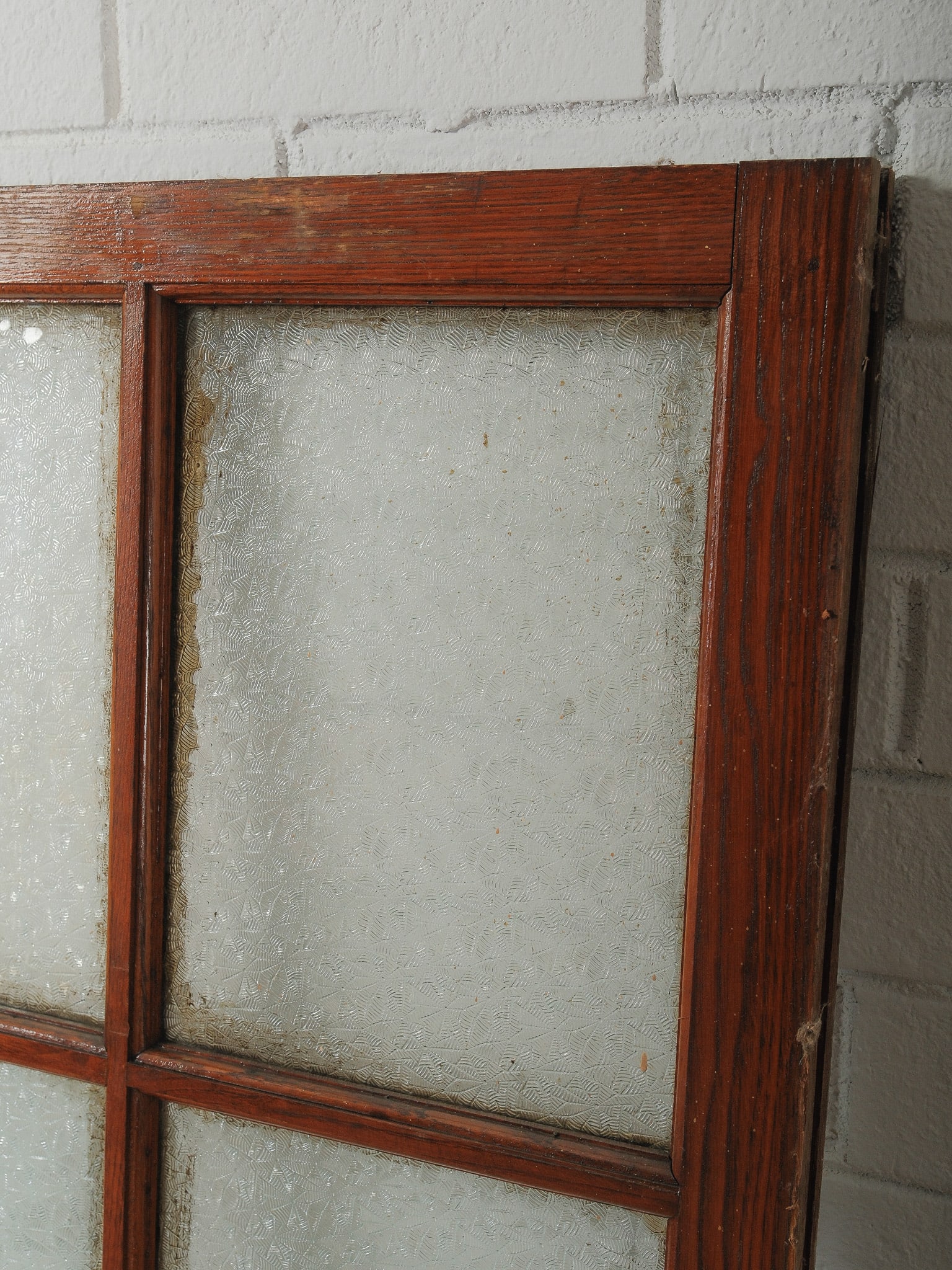 Large Multi-Pane Wood Window Frame - 5