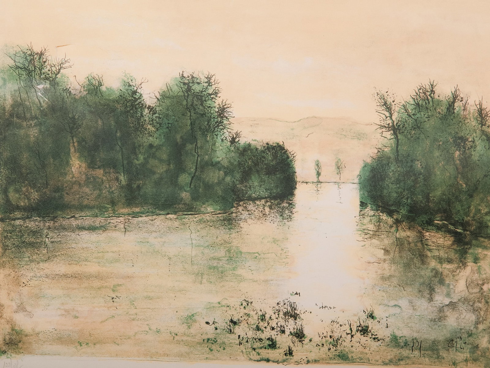 Framed Landscape Print - 3