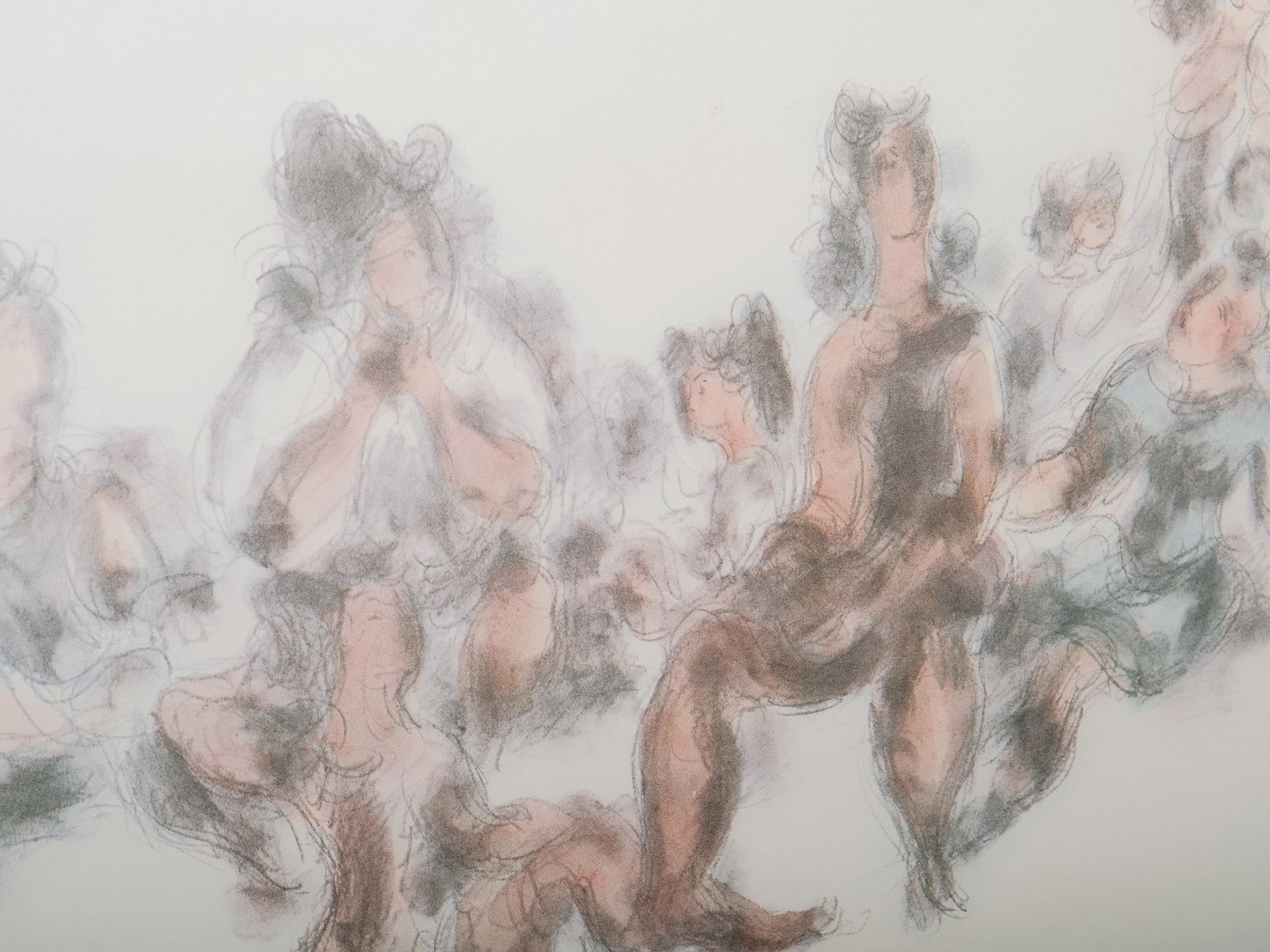 Framed Figural Print - 3