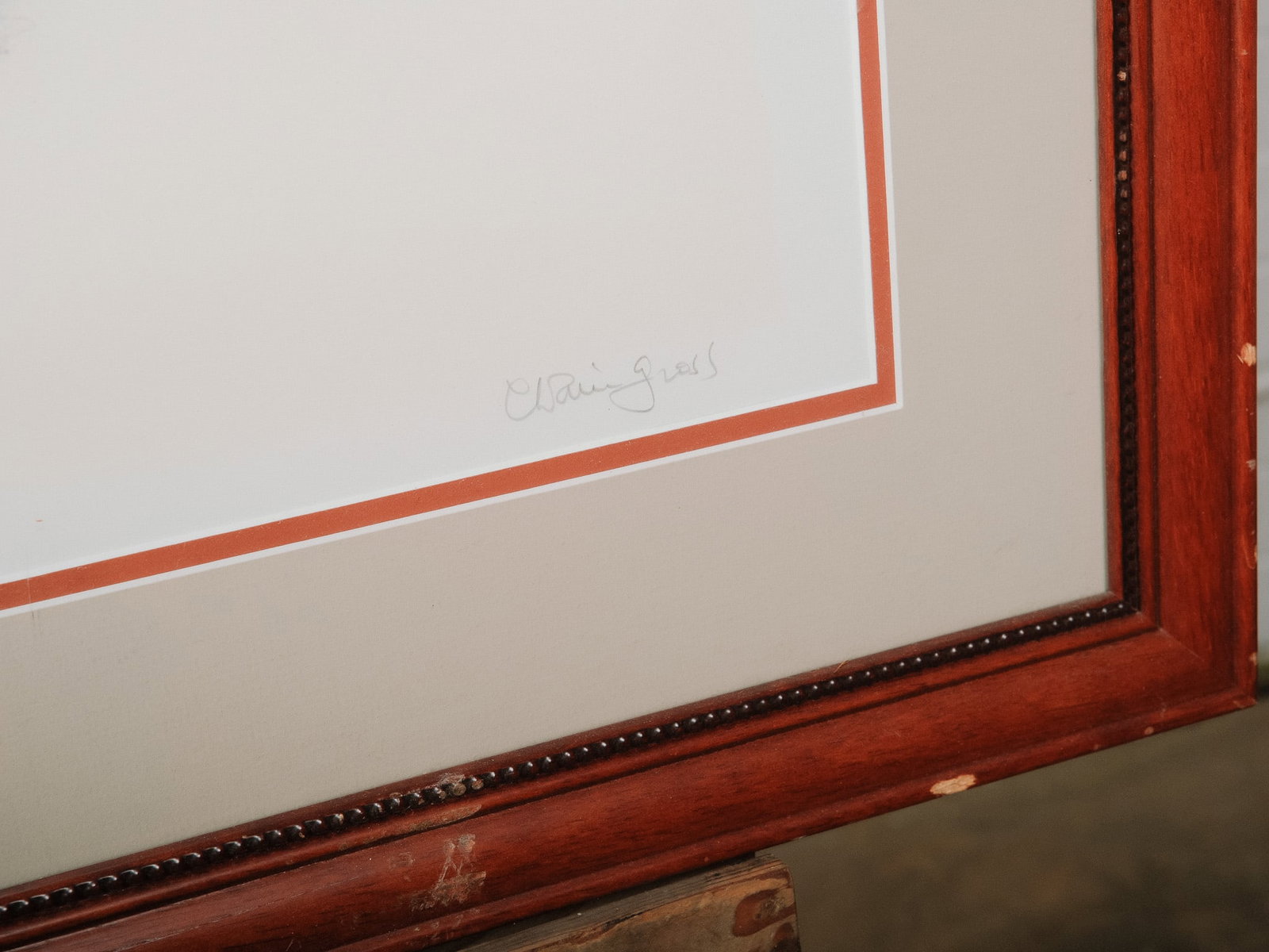 Framed Figural Print - 4