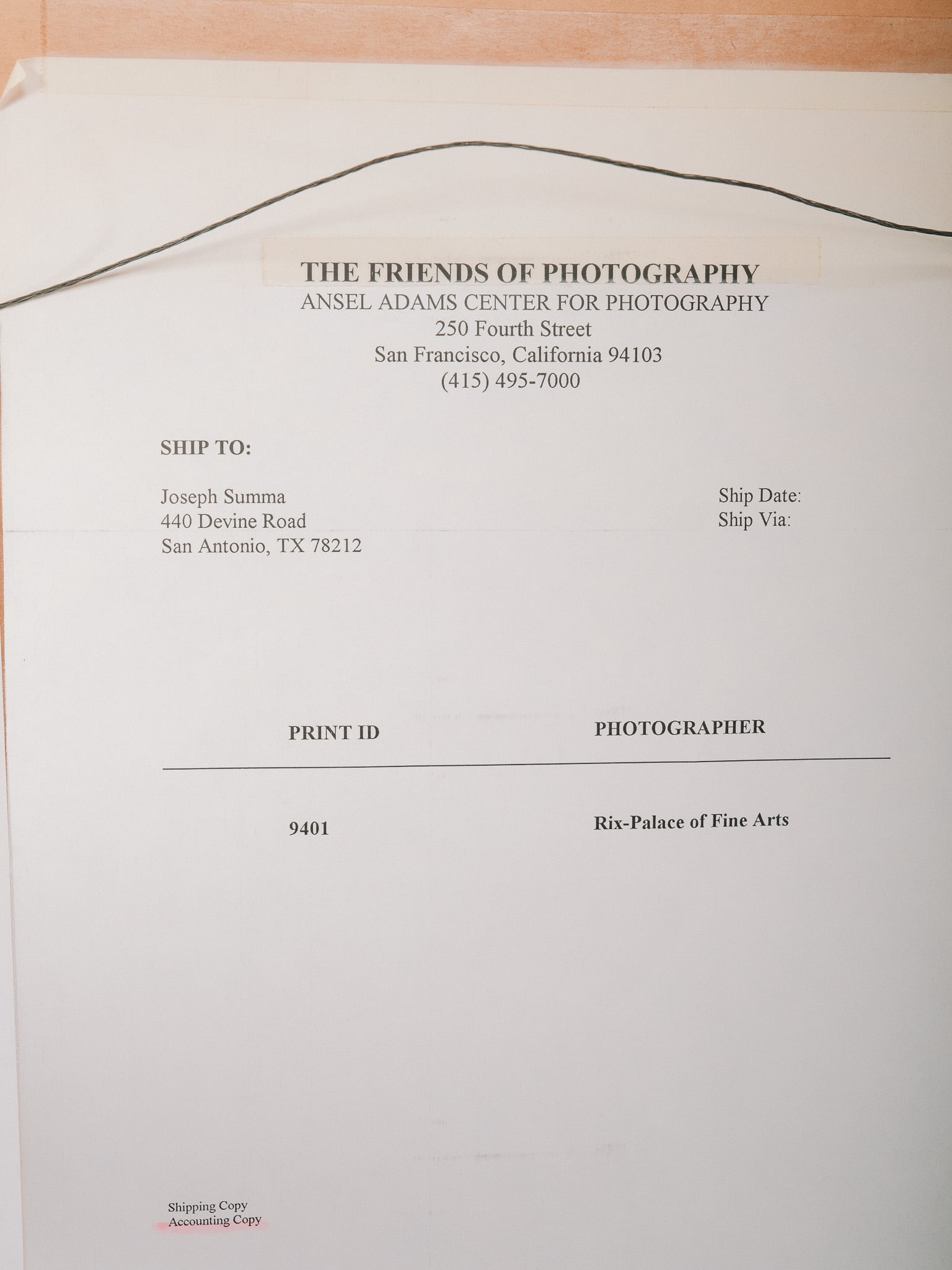 Framed Architectural Print - 6