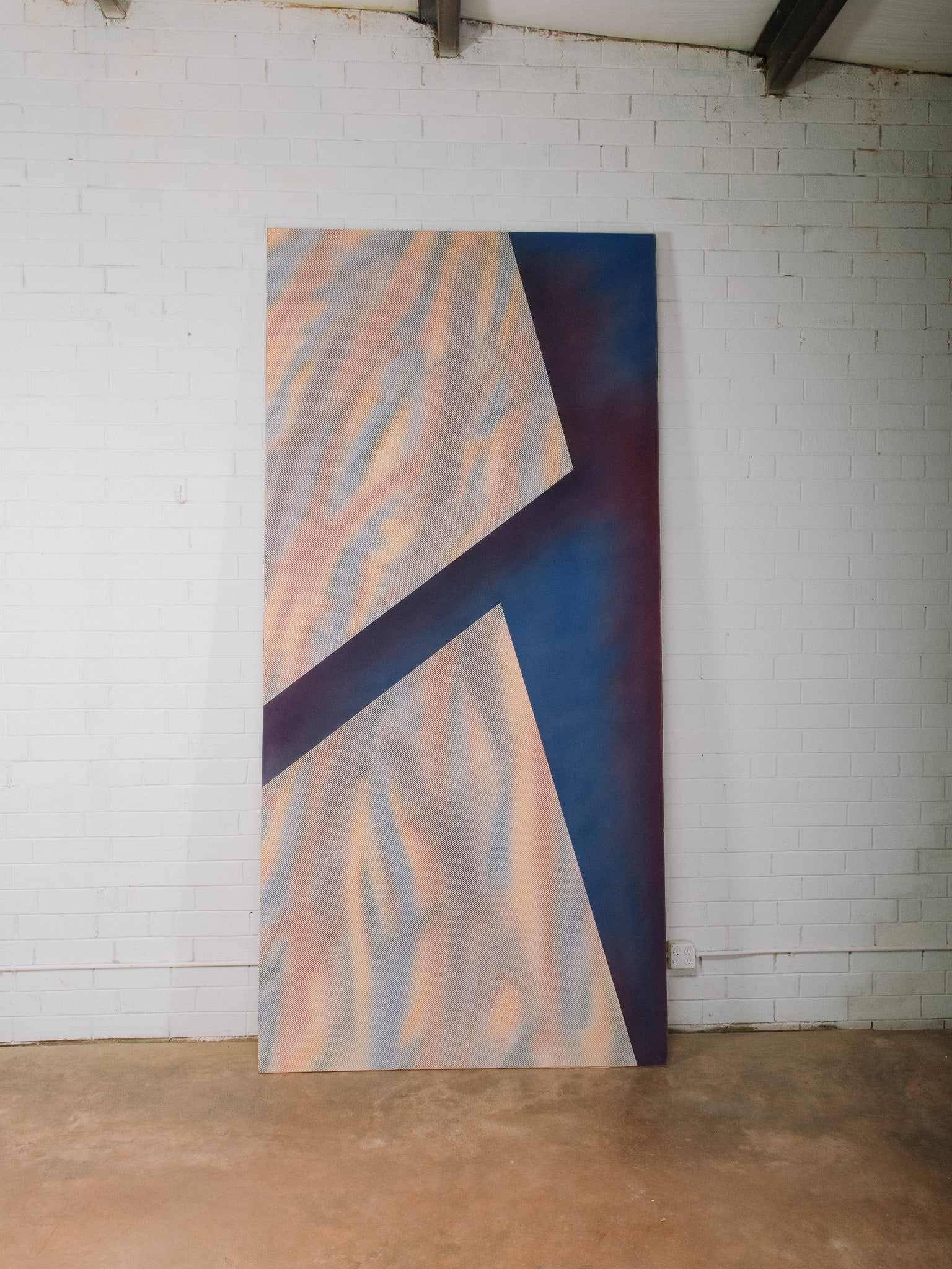 Large Contemporary Abstract Canvas Artwork - 2