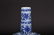 BLUE & WHITE 'FLORAL SCROLL' LONG-NECK VASE, QING - 3