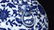 BLUE & WHITE 'FLORAL SCROLL' LONG-NECK VASE WITH - 5