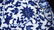 BLUE & WHITE 'FLORAL SCROLL' LONG-NECK VASE WITH - 6