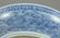 BLUE & WHITE 'DRAGON AMONGST OCEAN' PLATE, QING - 7