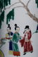 FAMILLE VERTE 'FIGURE STORY' MALLET VASE - 4