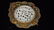 HETIAN WHITE JADE CARVED 'LEAFS'-INLAID GILT-SILVER - 2
